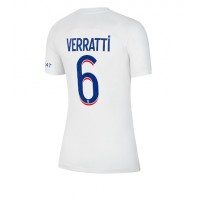 Dres Paris Saint-Germain Marco Verratti #6 Rezervni za Žensko 2022-23 Kratak Rukav